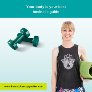 Your Body Is Your Best Business Guide